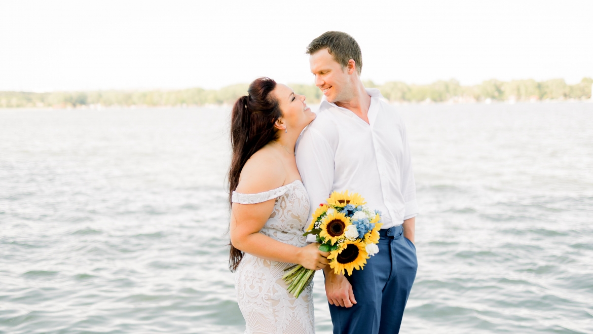 Scarlett & Adam Wedding – by the lake